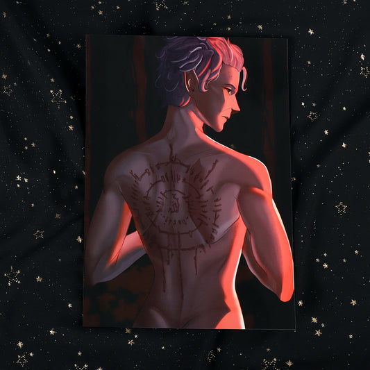 Baldur's Gate 3 Astarion A4 Poster