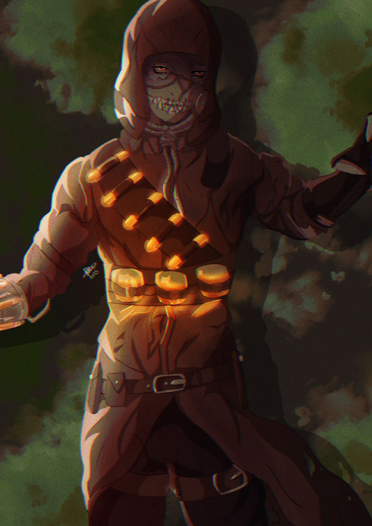 Scarecrow (Jonathan Crane) A4 Print Poster